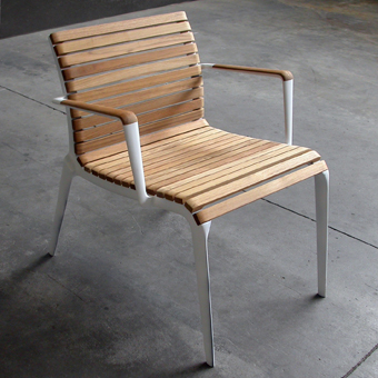 Teak Armchair